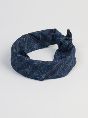 Japanese geometric pattern bandana