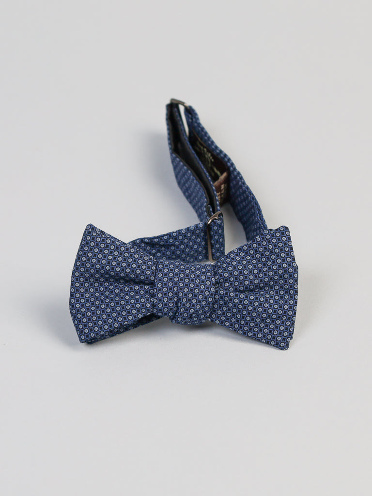 Japanese Fleur Cotton Printed Bow Tie