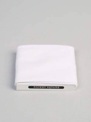 ID - made in Brooklyn cotton pocket square