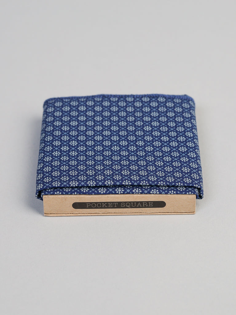 ID Japanese Printed Cotton Pocket Squares