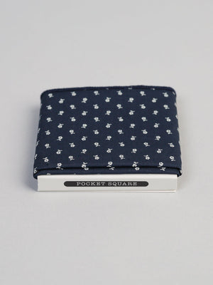 ID - made in Brooklyn cotton pocket square