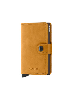 Mini walllet - Vintage look leather