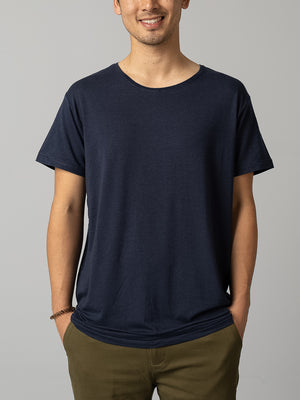 Slay - Wide neck bamboo organic cotton t-shirt