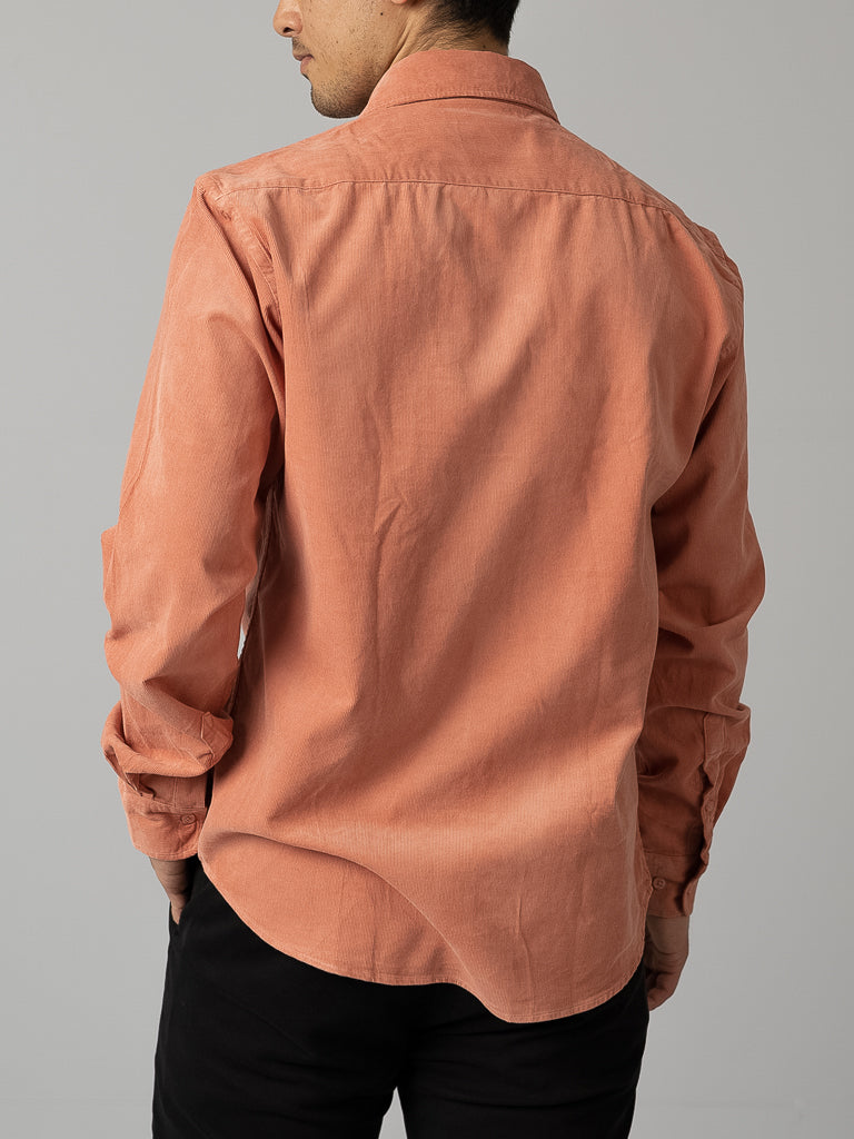 ID corduroy long-sleeve button-down shirt - ID Menswear