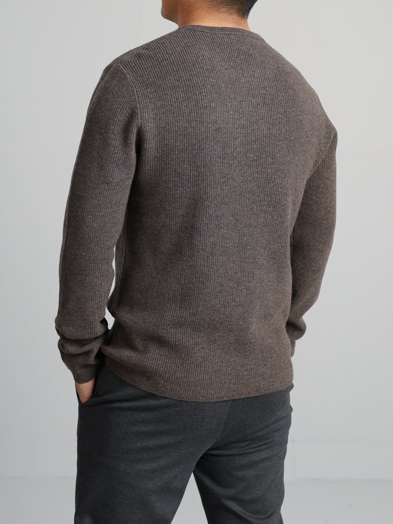 Neo Merino Wool Crew Neck Sweater