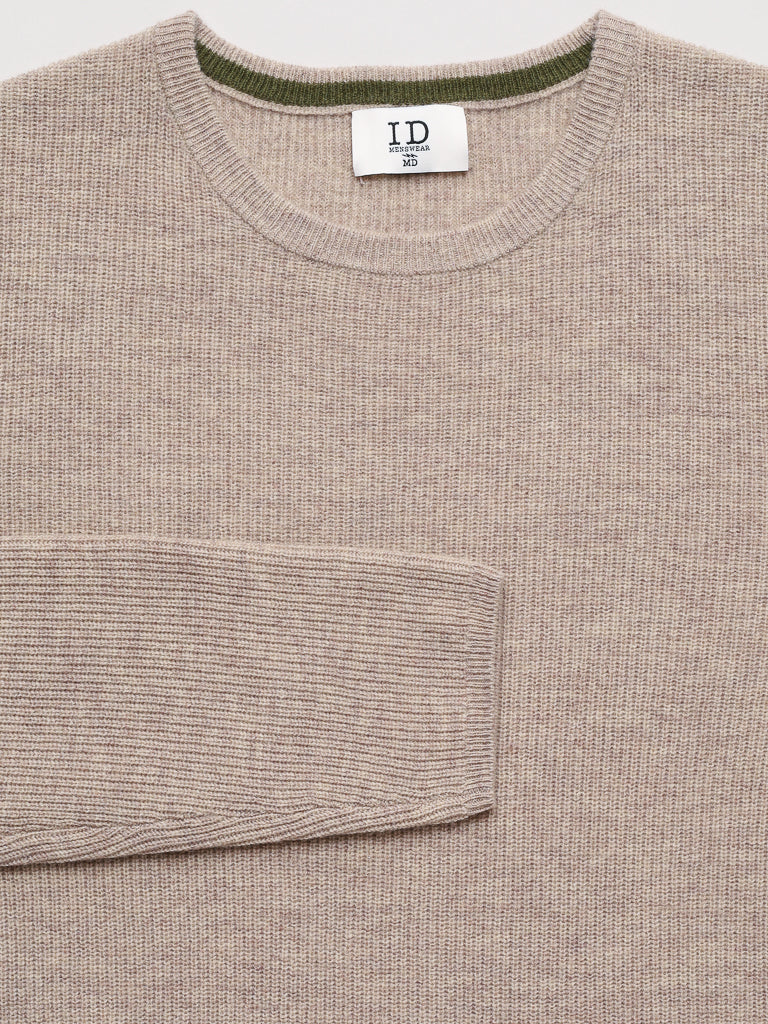 Ragnar Classic Waffle Knit Crew Neck Sweater - ID Menswear