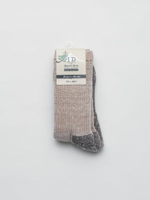 Merino wool blend socks