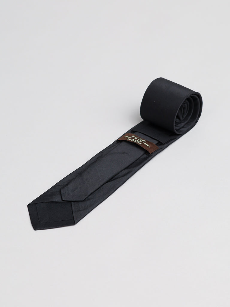 Black Silk Ties Made in Brooklyn