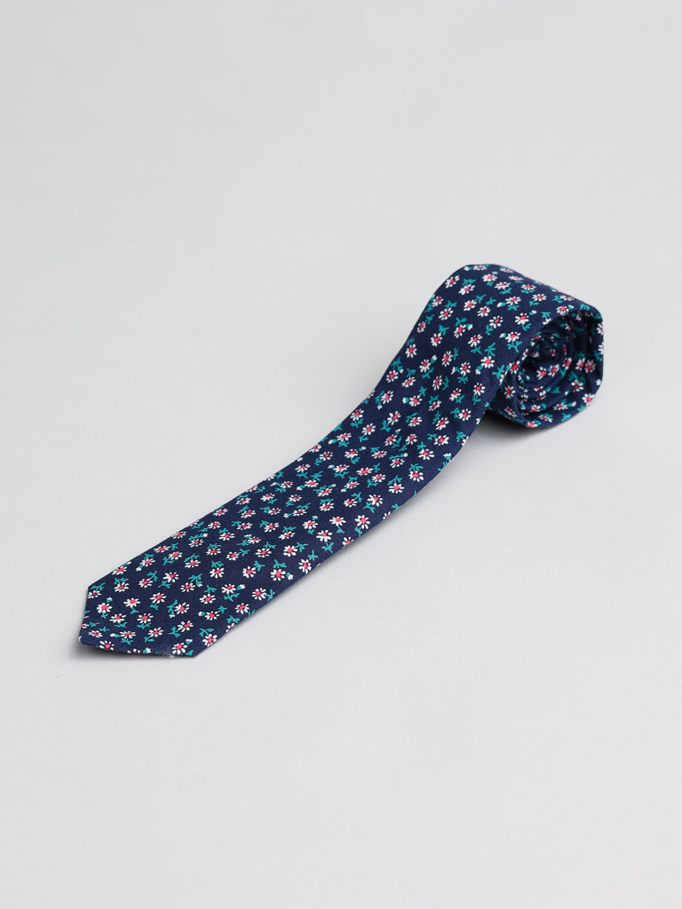 ID Made in Brooklyn White Bloom Cotton Ties