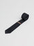 ID Super Skinny Black Cotton Tie