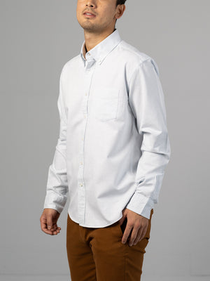 Akira - long-sleeve cotton button-down shirt