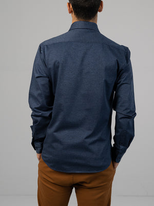 Leo - long-sleeve stretch button-down shirt