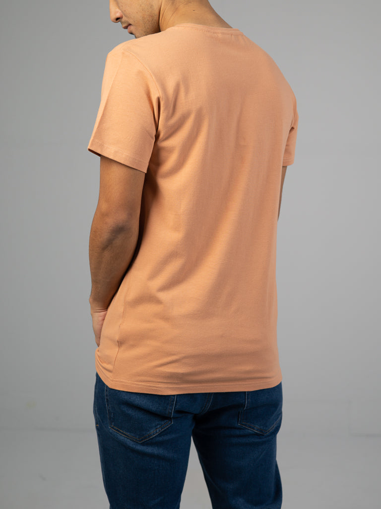 Form Fitting Crew Neck T-shirt