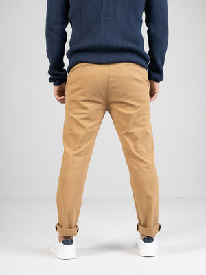Banker- regular slim-fit mid-rise chino pants in 28" and 32" inseams