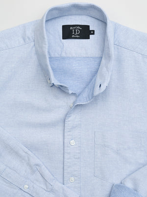 Akira - long-sleeve cotton button-down shirt