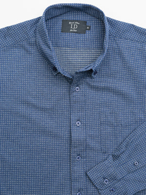 Leo - long-sleeve stretch button-down shirt