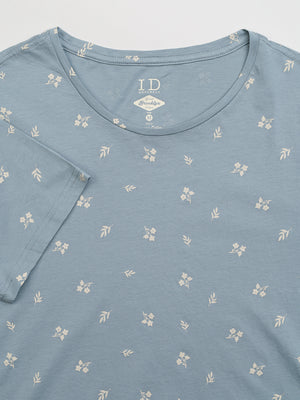 The Heritage - super lightweight organic cotton jersey with screen print